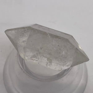 Quartz Shaman Double Terminated 27cts Cut Crystal | 30x12mm | Clear|