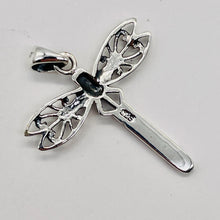 Load image into Gallery viewer, Dragonfly Sterling Silver Charm | 1 1/4&quot; Long | Silver | 1 Pendant |
