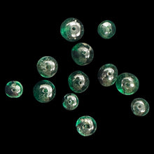 Load image into Gallery viewer, Natural Brazilian Green Emerald Rondelle Beads 2.5 Carat 12 Beads 2mm
