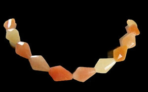 Divine Lab Autumn Jade Faceted 5 Beads