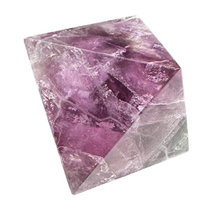 Fluorite Double Pyramid Specimen | 1 Display Figurine |
