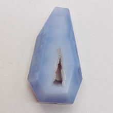 Load image into Gallery viewer, Druzy Blue Chalcedony Designer Pendant Bead | 73cts | 45x24x10 | 1 Bead |
