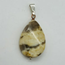 Load image into Gallery viewer, Ocean Jasper Teardrop Sterling Silver Pendant | 1 1/2&quot; Long |
