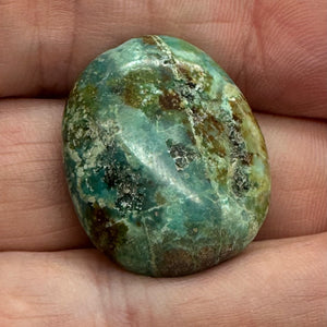 Turquoise Natural Focal 8g Nugget Bead | 22x16x11mm | Blue | 1 Bead |