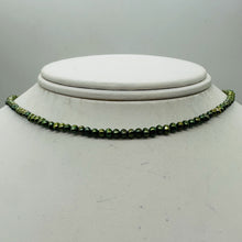 Load image into Gallery viewer, Fab 3x2mm Forest Green Freshwater Pearl Strand 108839
