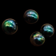 Load image into Gallery viewer, Blue Freshwater Pearl Beads 11mm Round 4 Pearls Parcel Jewelry Making
