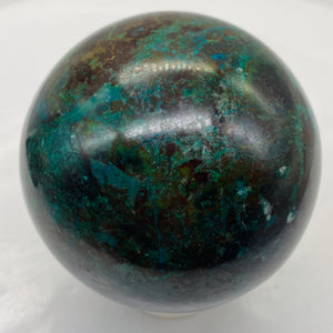 Chrysocolla 444g Sphere | 2 5/8" | Dark Green Blue | 1 Collector's Item |