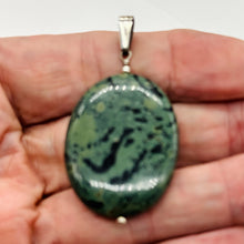 Load image into Gallery viewer, Exotic Kambaba Jasper Oval Sterling Silver Pendant | 2 1/4" Long | 1 Bead |
