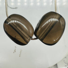 Load image into Gallery viewer, Smoky Quartz Statement Oval | 30x23x16 | Smoke | 1 Bead |
