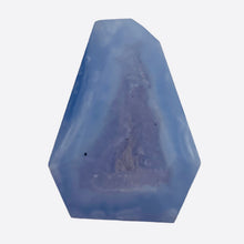 Load image into Gallery viewer, Druzy Blue Chalcedony Designer Pendant Bead 47cts | 30x22x10mm | 1 Bead |
