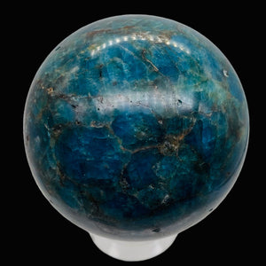 Chrysocolla Crystal 461g Sphere | 2 1/2" | Blue Dark Green| 1 Collector's Item |
