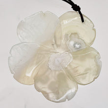 Load image into Gallery viewer, Quartz Pendant Flower | 55x8mm | Lavender White | 1 Bead |

