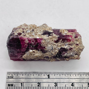 Rubellite Crystal Natural 31g Display Specimen | 44x22x20mm | Dark Pink |