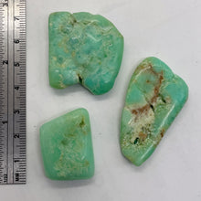 Load image into Gallery viewer, Chrysoprase Natural Nugget Beads 34g | 28x30x10mm, 35x31x19mm, 39x24x8mm| Green|
