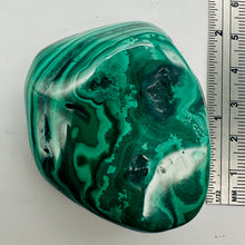 Load image into Gallery viewer, Malachite 115g Polished Gemstone FreeForm| 54x46x20mm| Green| 1 Display Specimen
