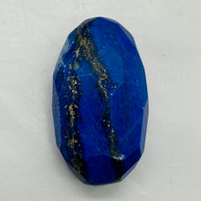 Load image into Gallery viewer, Blue Lapis Lazuli Designer Cut Pendant Bead 93ct 39x21x13mm Afghanistan
