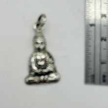 Load image into Gallery viewer, Buddha Sterling Silver Pendant | 1 1/4&quot; Long | Silver | 1 Pendant |

