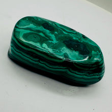 Load image into Gallery viewer, Malachite 115g Polished Gemstone FreeForm| 54x46x20mm| Green| 1 Display Specimen

