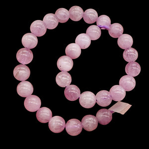 Kunzite AAA Half-Strand Round Beads | 6mm | Lavender | 30 Beads |