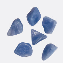 Load image into Gallery viewer, Chalcedony Gemstone 43g Nugget Beads | 26x22x9 to 23x20x11mm | Blue | 6 Beads |
