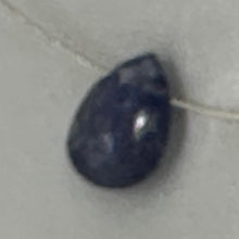 Load image into Gallery viewer, Natural Lavender Sapphire Faceted Briolette Bead | 1.19 cts | 8x6mm |
