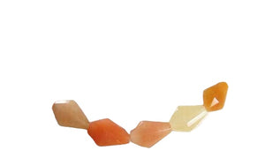 Divine Lab Autumn Jade Faceted 5 Beads