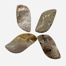 Load image into Gallery viewer, Ocean Jasper Wavy Pendant Beads - Assorted Colors | 31x16x5mm | 4 Beads |
