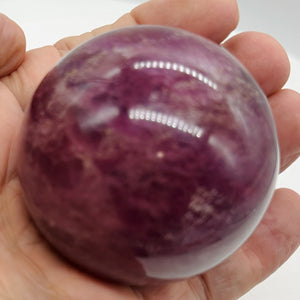 Lepidolite Purple Mica 346g Sphere | 2.4 in | Purple | 1 Display Specimen |