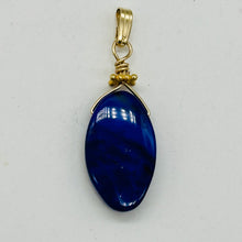 Load image into Gallery viewer, Royal AAA Lapis Lazuli 14K Gold Filled Wire Wrap Pendant! | 1 1/4&quot; Long |
