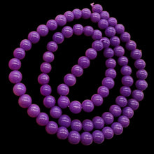 Load image into Gallery viewer, Phosphosiderite AAA Round Bead Strand | 16" Long | Purple | 80 Beads |

