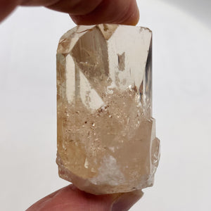 Topaz 74g Complete Crystal Natural Display Specimen | 45x30x20mm | Pink |