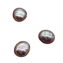 Load image into Gallery viewer, 3 Huge Icy Harvest Moon Freshwater Pearls 002262
