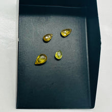 Load image into Gallery viewer, Sapphire AAA Faceted 1.9cts Parcel Briolette Beads | 6x4 to 5x4mm | Yellow | 4 |
