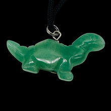 Load image into Gallery viewer, Aventurine Diplodocus Dinosaur Pendant | 3/4&quot; Long | Green |
