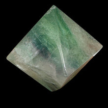 Load image into Gallery viewer, Fluorite Double Pyramid Figurine | 1 Display Figurine | | 36x36x36mm | Green
