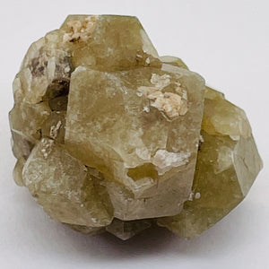 Grossular Garnet Natural Display Specimen |22g | 26x23x22mm | White Green | 1 |