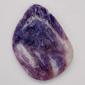 1 Purple Flower Sodalite Pendant Bead 8718
