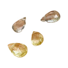 Load image into Gallery viewer, Sapphire AAA Faceted 1.69cts Parcel Briolette Beads | 6x4 to 5x4mm | White | 4 |
