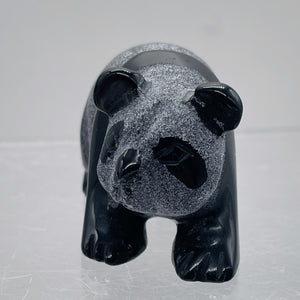 Walking Koala Panda Bear | 1 Figurine | | 43x28x23mm | Black, GRAY