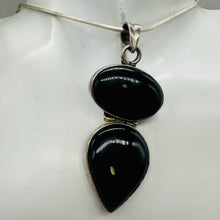 Load image into Gallery viewer, Unique Natural Onyx &amp; Sterling Silver Pendant 4220
