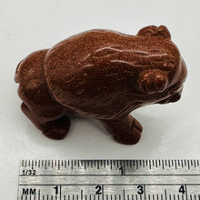 Load image into Gallery viewer, Goldstone Carved Buffalo Statue | 1 Figurine |
