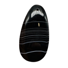 Load image into Gallery viewer, Sardonyx Large Designer Teardrop Pendant Bead| 64x33x6mm| Black, White| 1 Bead |
