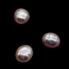 Load image into Gallery viewer, 3 Huge Icy Harvest Moon Freshwater Pearls 002262
