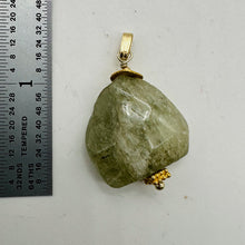Load image into Gallery viewer, Kunzite14K Gold Filled 22x22x8mm Pendant | 1 1/2&quot; Long | Green | 1 Pendant |
