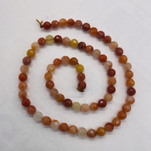 Load image into Gallery viewer, Autumn Jade Faceted Bead Strand 105665
