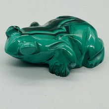 Load image into Gallery viewer, Malachite 53g Gemstone Carving Frog Figurine | 1 Specimen |
