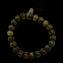 Load image into Gallery viewer, Labradorite Strung Round Bead 7&quot; Strand | 8mm | Gray Blue | 21 Beads |
