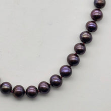 Load image into Gallery viewer, Huge 8mm Purple Magenta Freshwater Pearl and 14Kgf 18 inch Necklace 202843 - PremiumBead Alternate Image 2
