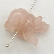 Load image into Gallery viewer, Roar Hand Carved Natural Rose Quartz Bear Figurine | 21x11x8mm | Pink - PremiumBead Alternate Image 4
