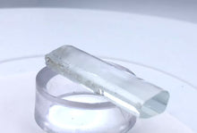 Load and play video in Gallery viewer, One Rare Natural Aquamarine Crystal | 45x12x7mm | 38.445cts | Sky blue |
